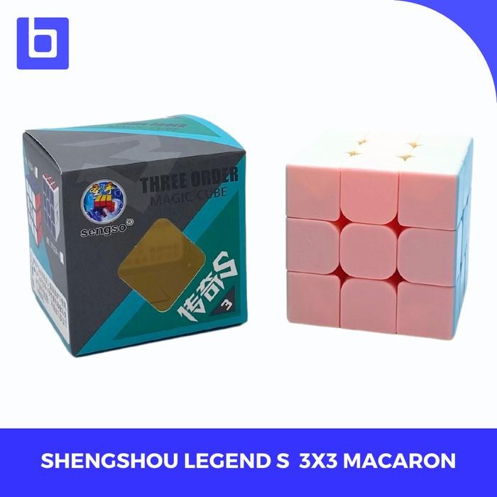 Cube 3x3 Shengshou Sengso Legend S 3x3 Macaron Color