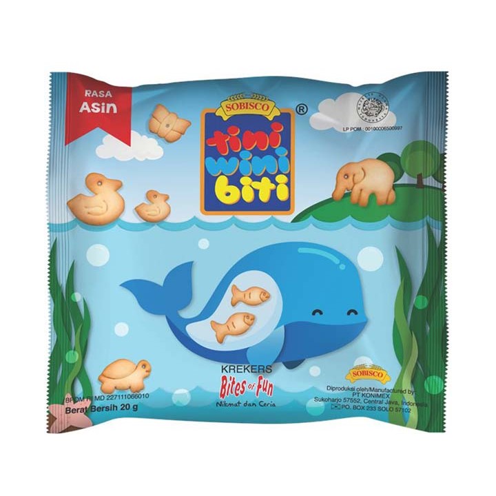 

S19913 SOBISCO TINI WINI BITI ASIN BISCUIT 20GR MAJU BERSAMA (20250913)
