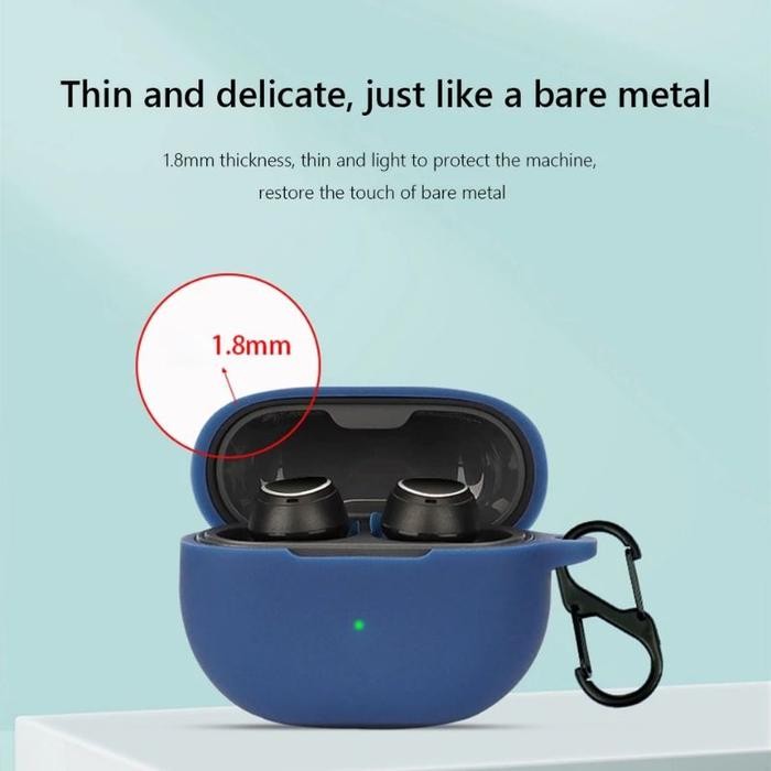 Soft Case Silikon TWS Soundpeats Mini Pro + Carabiner