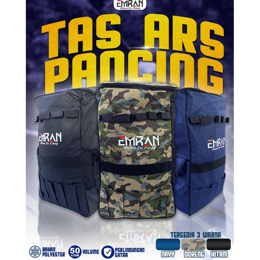 ORIGINAL Tas Joran Pancing Punggung Kotak tas joran tegek tas pancing tegek READY STOCK