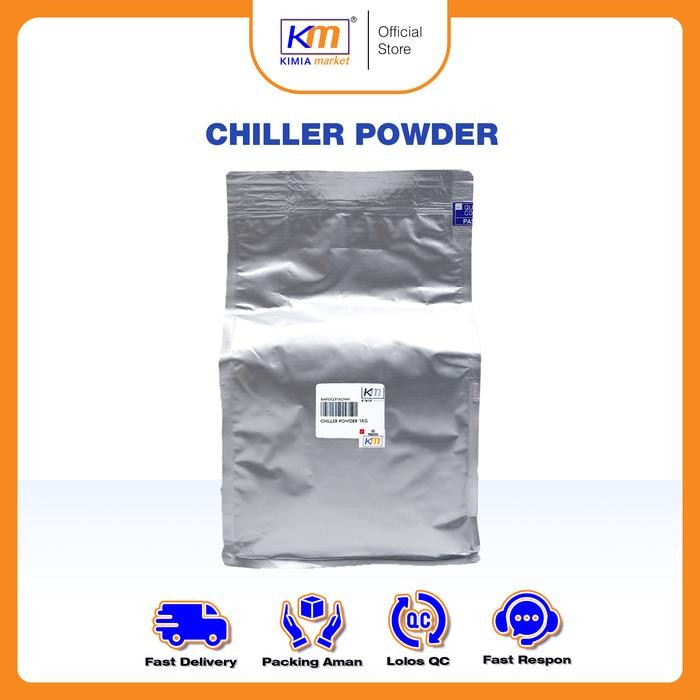 

Chiller Powder Cooling Agent 1kg bahan vape Food Grade