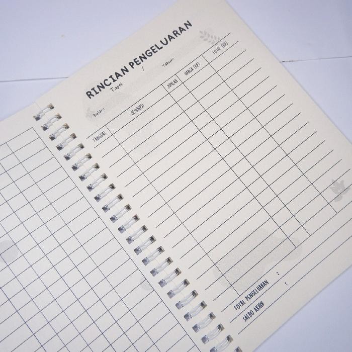 New Buku Kas Kelas A5/Notebook Spiral A5 Buku Kas Kelas