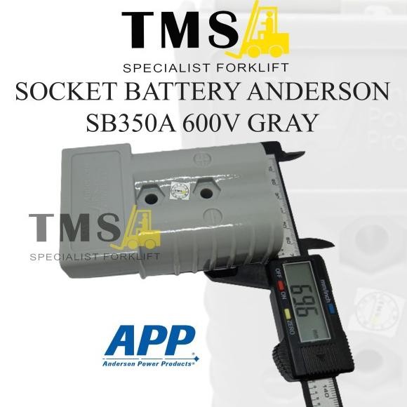 Socket Anderson Sb350A - Gray / Anderson Sb 350A Gray For Forklift