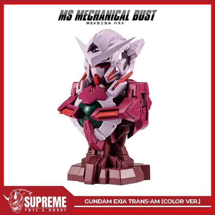 Pilihan- Ms Mechanical Bust 05 - Gundam Exia Trans-Am ( Exterior Color Ver. )