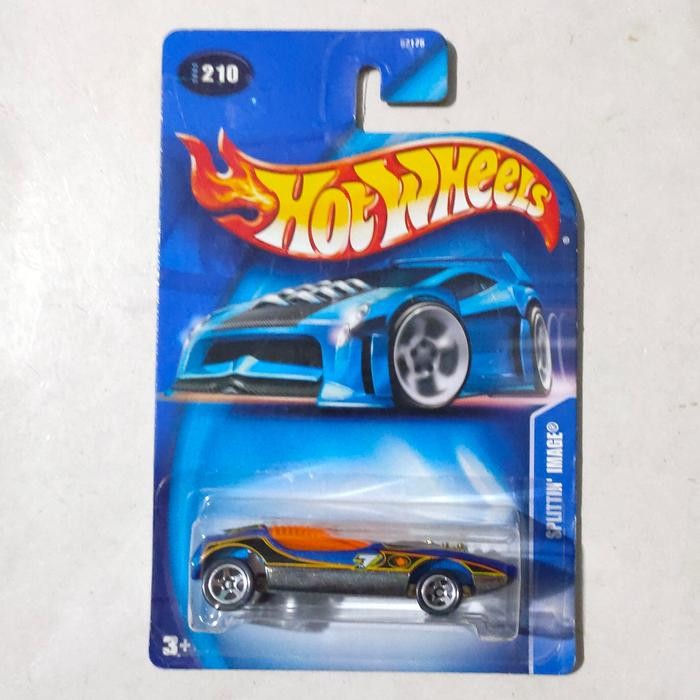 Pilihan- Hotwheels Hot Wheels Splittin Image Biru 2004 Base Besi