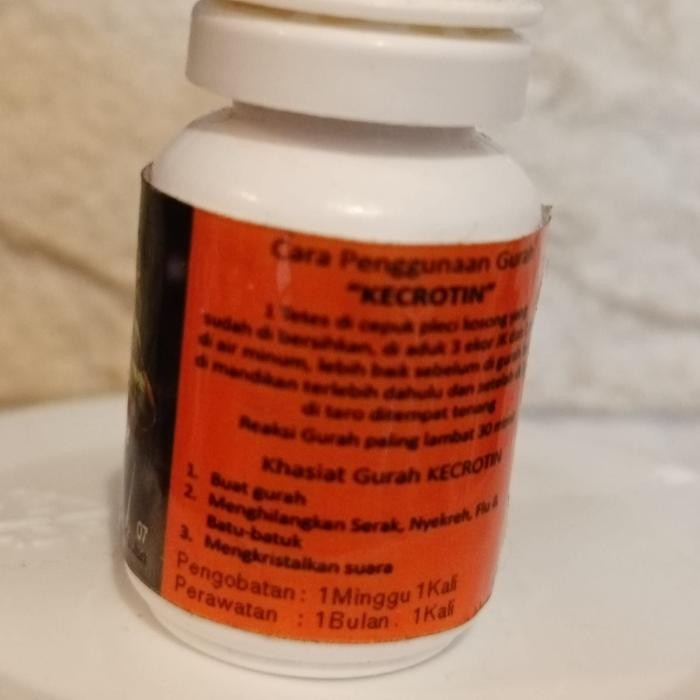 Chocolatoslatoe Vitamin Kecrotin Obat Gurah Untuk Semua Jenis Burung