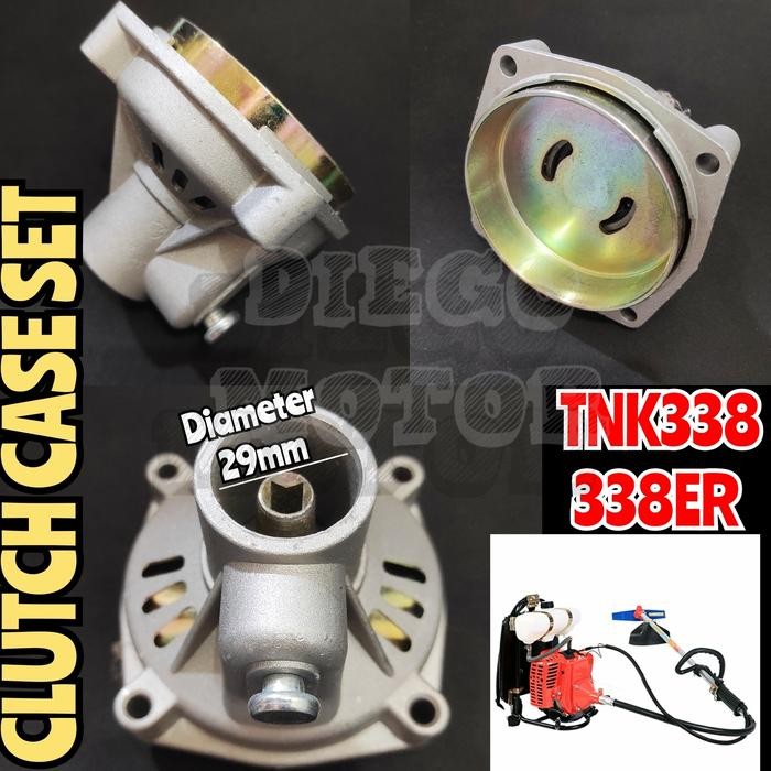 TL33 338 Clutch case rumah kampas kopling klos mesin potong rumput