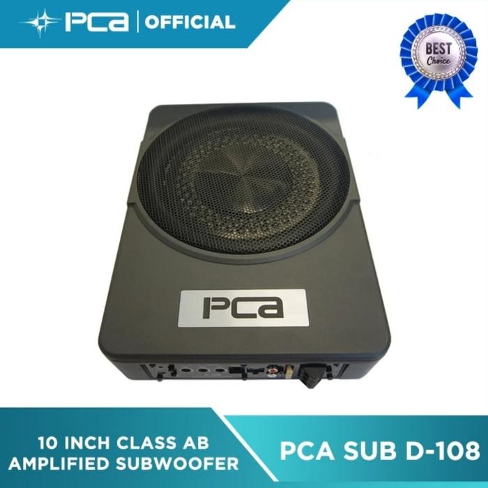 Ready Subwoofer Kolong 10 Inch Aktif Sub Kolong Audio Merk PCA