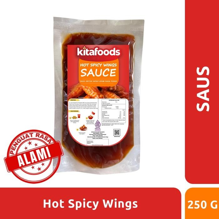 

Saus Hot Spicy Wings 250g - Kitafoods