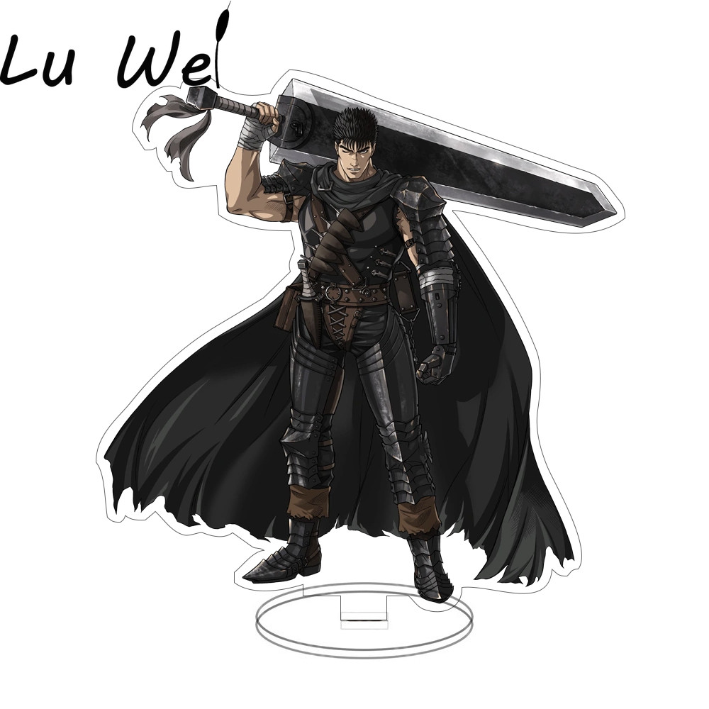Anime Figure Berserk Cosplay Acrylic Stand Model Plate Desk Decor Standing Sign Figures Berserk for 