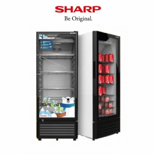Showcase Sharp 250Liter SCH-250FS