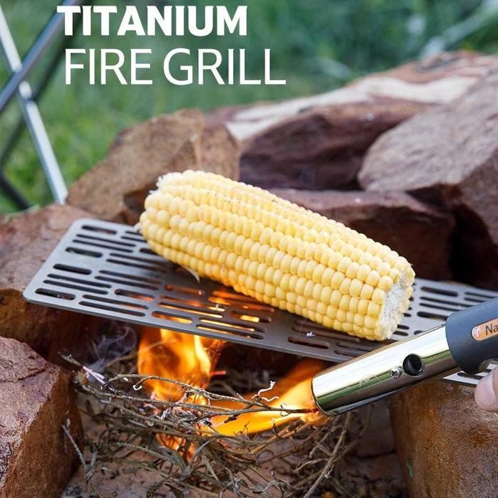 GRILL TITANIUM NATUREHIKE NH18K001-P BBQ PEMANGGAN CAMPING ULTRALIGHT