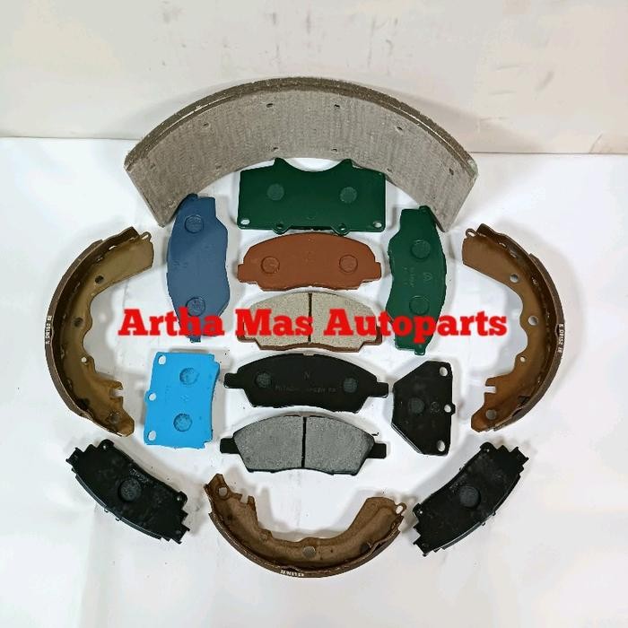 Populer Kampas Rem Depan Kijang Kapsul 7K Efi2000 Krista Brake Pad Kijang Kapsul 7K Efi 2000 Krista