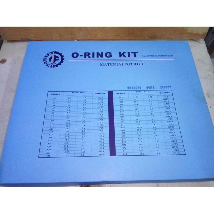 JUAL ORING BOX HYUNDAI/DOOSAN INDUSTRY