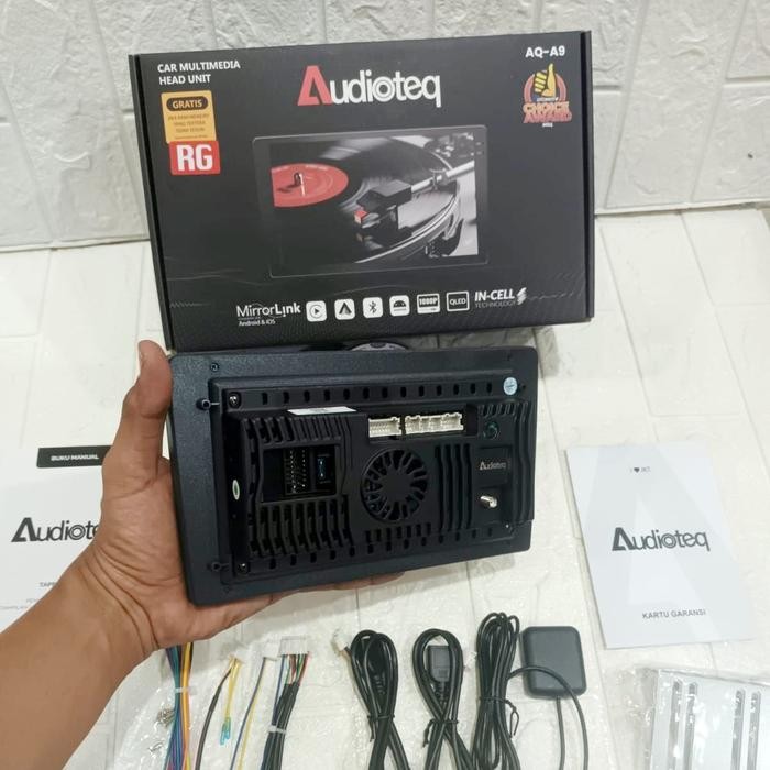 HEAD UNIT ANDROID 9 INCH AUDIOTEQ RAM 4/64GB