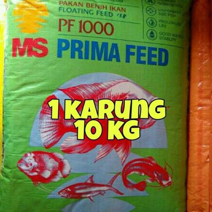 PELET PF 1000 1 KARUNG PAKAN IKAN PF 1000 1 KARUNG PELET LELE PELET