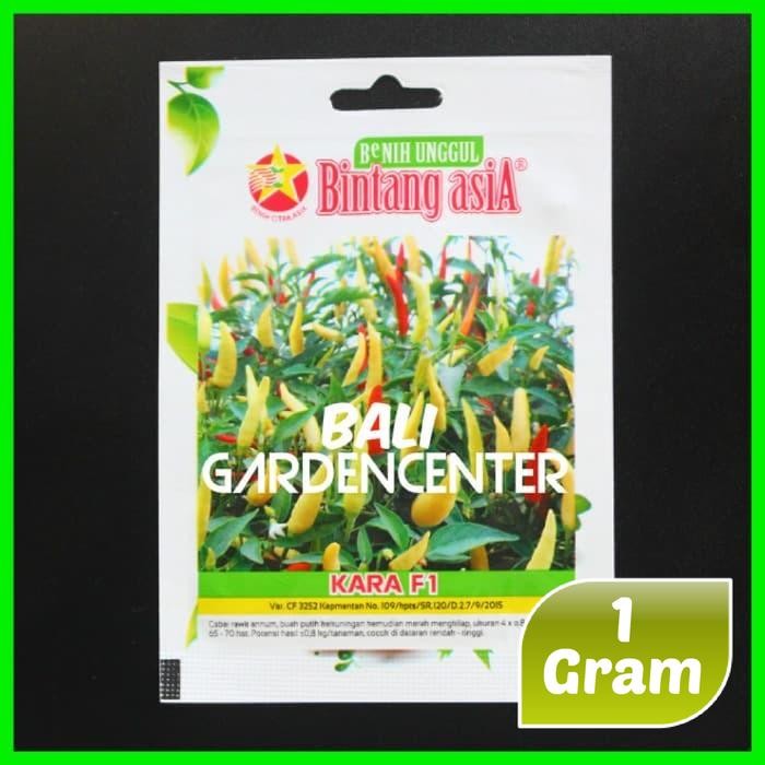 TERLARIS Benih Biji Cabe Cabai Rawit Putih Pedas KARA F1 - Bintang Asia READY STOCK