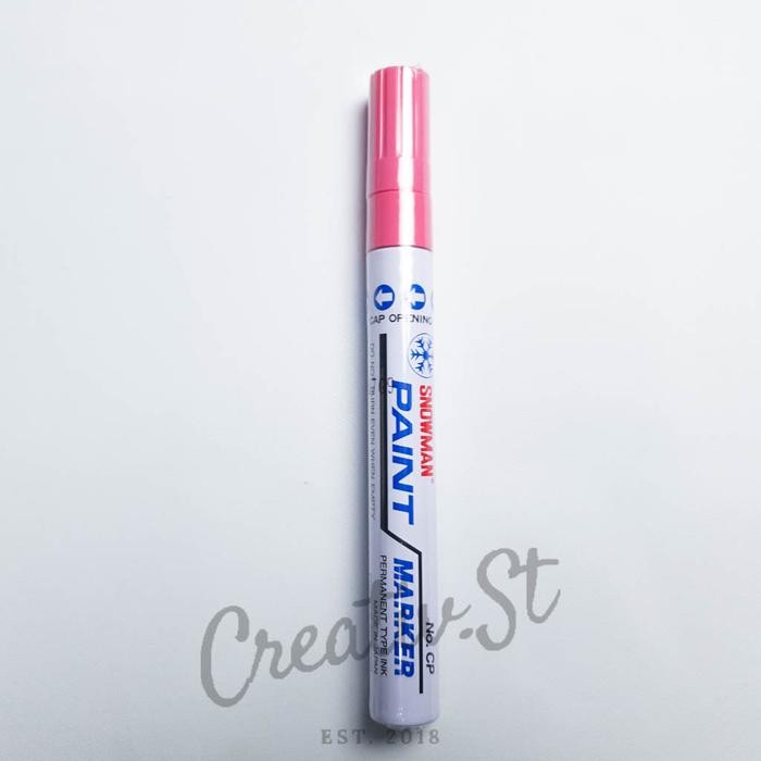 

Snowman Spidol Color Paint Marker Kaca Plastik Kayu Stationery