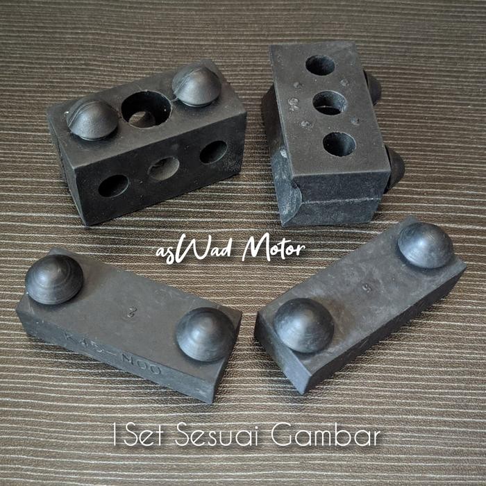 STOK TERBATAS  1SET KARET GANJAL JOK HONDA TIGER 2000 LAMA / KARET GANJEL JOK TIGER LAMA / KARET