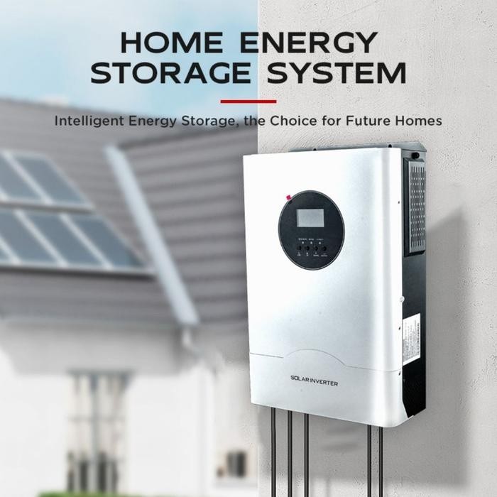 Smart Hybrid Solar Inverter 48V 6200 Watt 6.2KW AC Charger Solar Charger - SS001