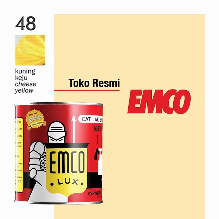 Cat Kayu & Besi Emco Lux 1kg - Standar No. 48 Kuning Keju