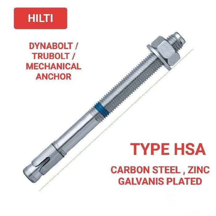 KUALITAS DYNABOLT / DINABOLT HILTI M12 X 100 MM