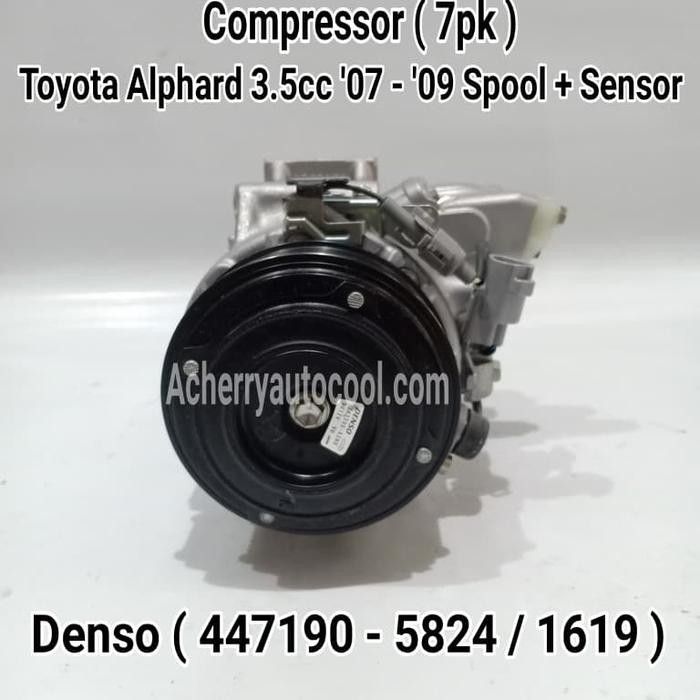 *#*#*#*#] Compressor Kompressor Dinamo Ac Mobil Toyota Alphard 3.5cc '07 - '09