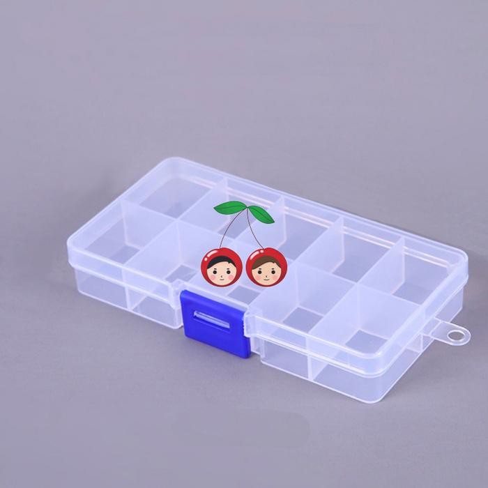 Kotak Plastik Storage Box 10 Sekat