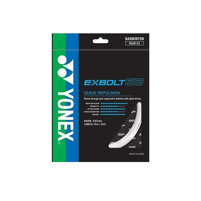 fb17- Yonex Badminton String Exbolt 63