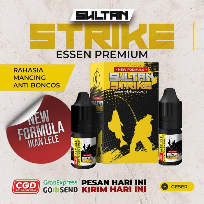STOK TERBATAS  ESSEN SULTAN STRIKE PREMIUM GALATAMA GALAPUNG HARIAN IKAN LELE MAS NILA BAWAL