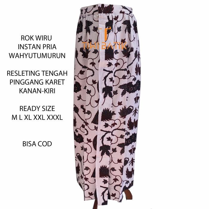 DISKON Rok Wiru Jarik Pria Jadi Tinggal Pakai Bawahan Surjan AJawa READY STOCK