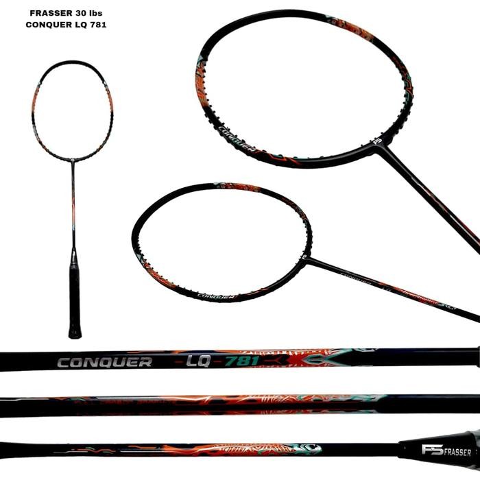 Frasser FS Raket Badminton Bulu Tangkis Alat Olahraga Berkualitas Original Termurah RBTCBN 30 02