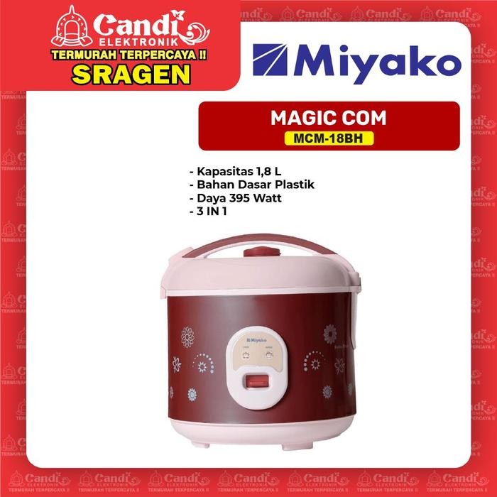MIYAKO MAGIC WARMER / MAGIC COM MCM-18BH - Candi Elektronik Sragen