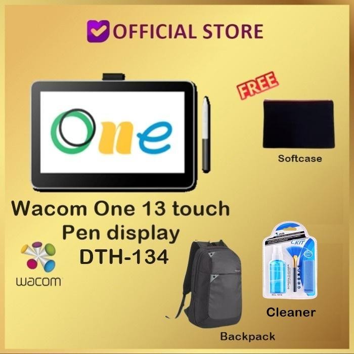 Wacom One Pen Display 13 Touch Pen Display DTH134 DTH 134 Display 13"