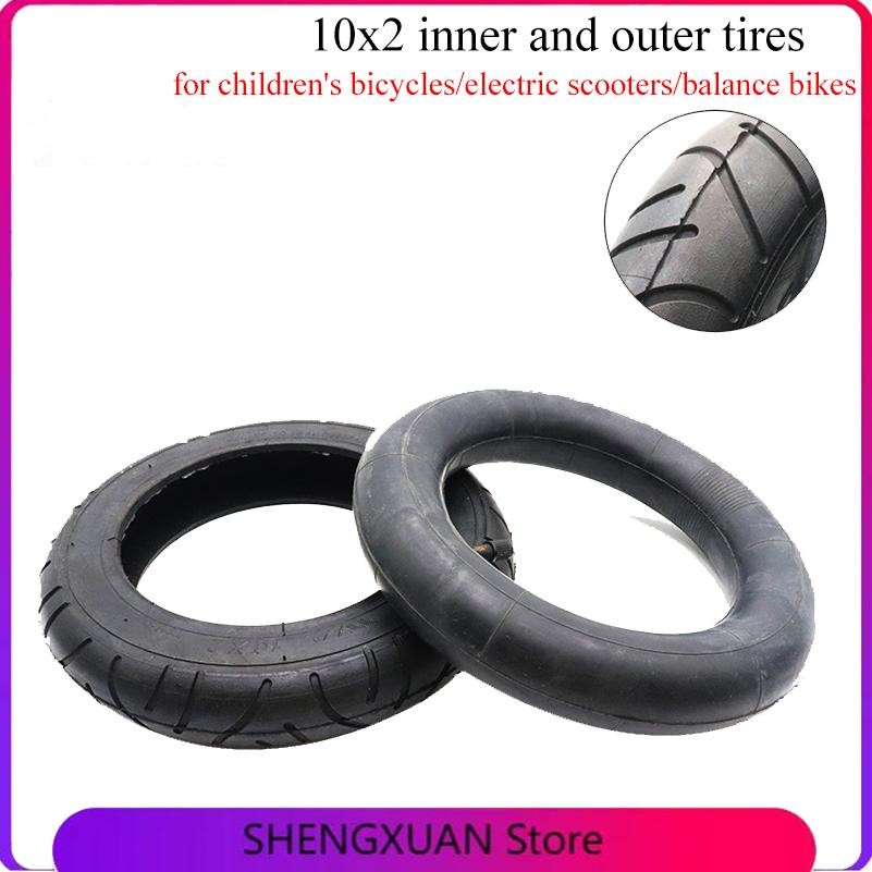 Electric Bicycle 10 inch 10X2 Tire for Xiaomi Mijia M365 Mi Electric Scooters Pneumatic Tyre 10x2 in