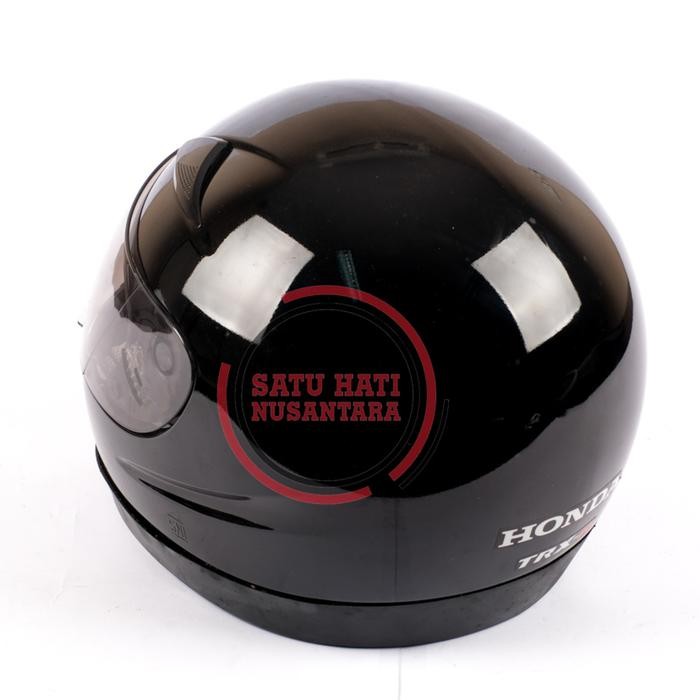 Honda Ori SNI Full Face Helm Helmet MURAH - Hitam Black