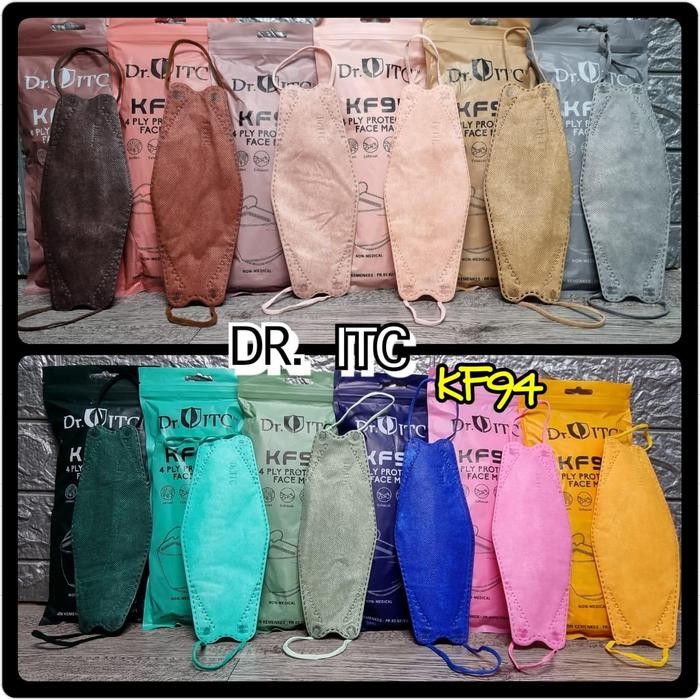 New MASKER KOREA KF94 KN94 MEDIS EVO WARNA 10 PCS DISPOSABLE