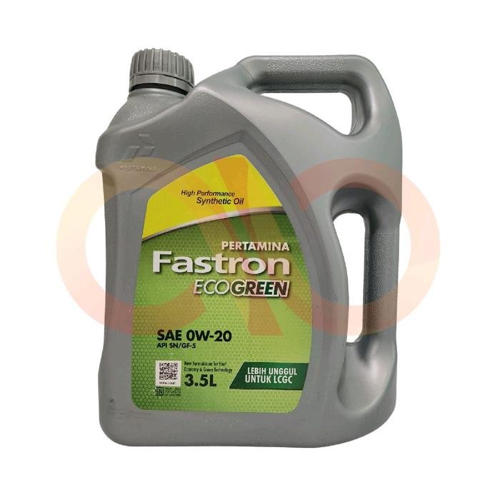 Pertamina Oli Mobil LCGC Fastron Eco Green 0W-20 3,5 liter