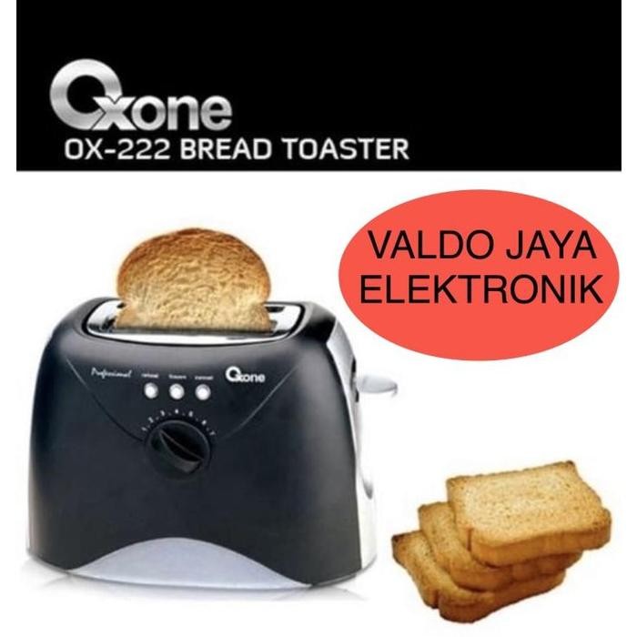 Oxone Ox222-Pemanggang Roti/Bread Toaster/Pop Up Toaster Oxone Asli
