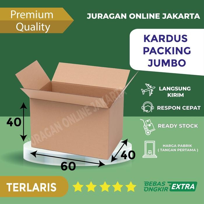 New Kardus packing besar / JUMBO uk 60x40x40