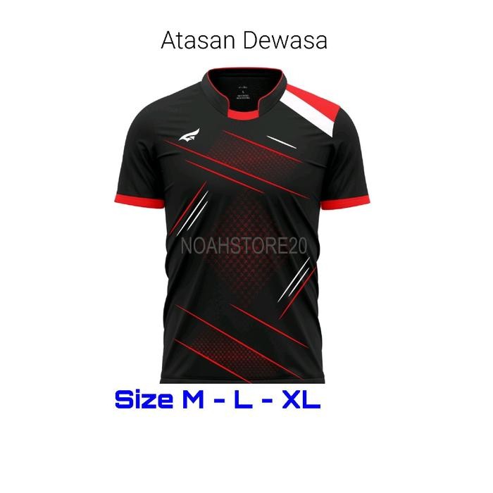 ORIGINAL Baju Badminton Pria Kaos Atasan OlahBola Voli Futsal Bulutangkis Uniseks Sport READY STOCK