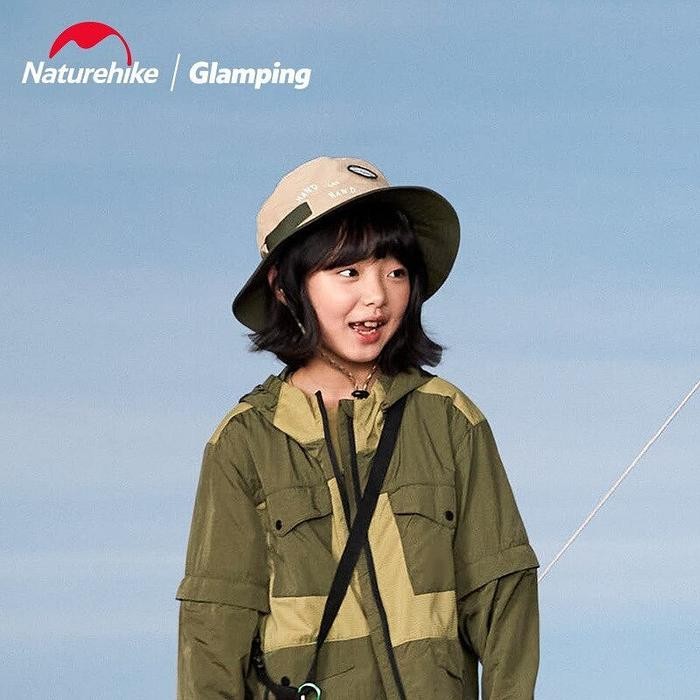 Promo Topi Anak Naturehike Nh22Mz003 Bucket Hat Topi Rimba Children Original