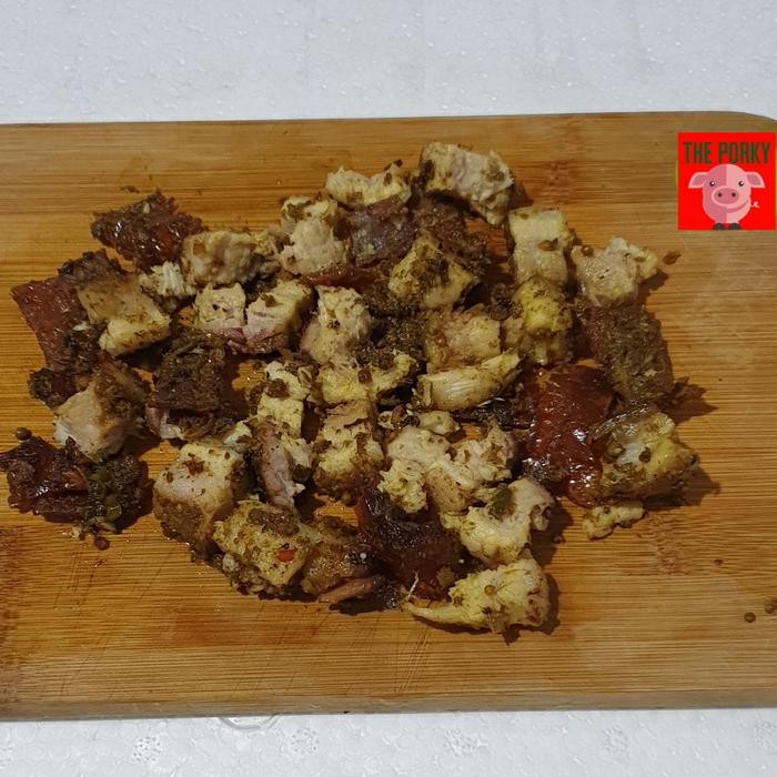 B2B2Lansungkirim- Roasted Pork Belly Samsam Babi Guling Panggang Berbumbu-Bali @500Gram