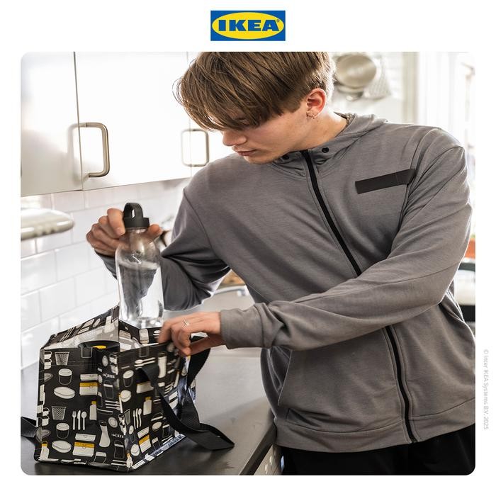 Ikea Fladdrig Tas Bekal / Makan Siang 25X16X27 Cm Promo 