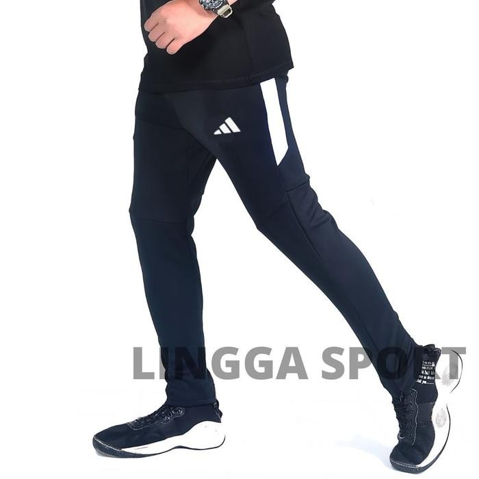 gtSport- Celana Trackpants Training Sport Doble Zipper Scuba T3Bal