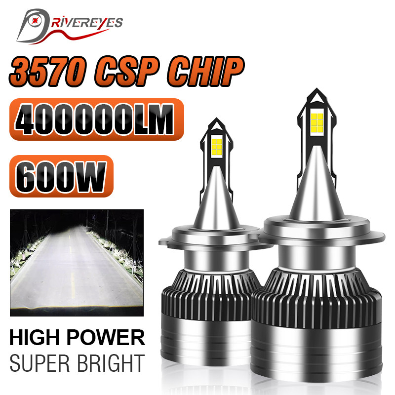 600W H7 H4 LED Car Lights CANBUS H11 LED Lamp for Car Headlight Bulbs