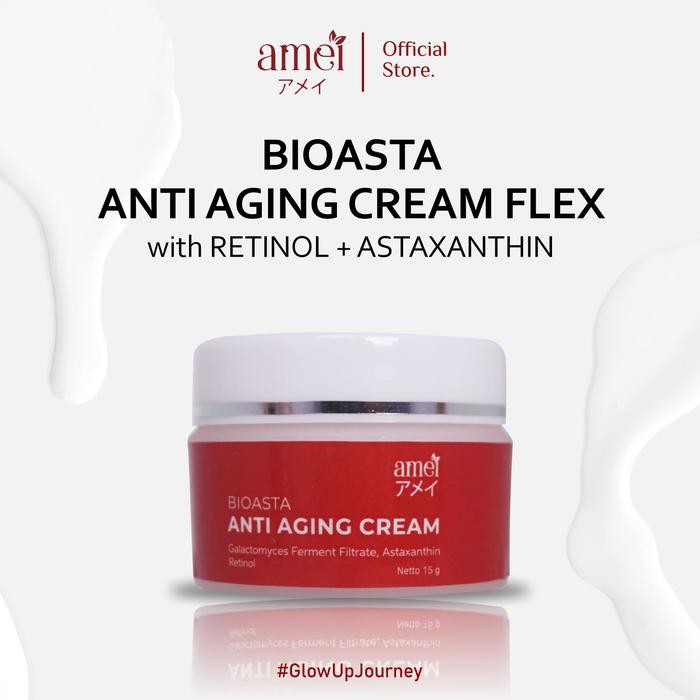 qja4- Amei Cream Retinol Untuk Flek Hitam - Krim Flek Hitam Anti Aging