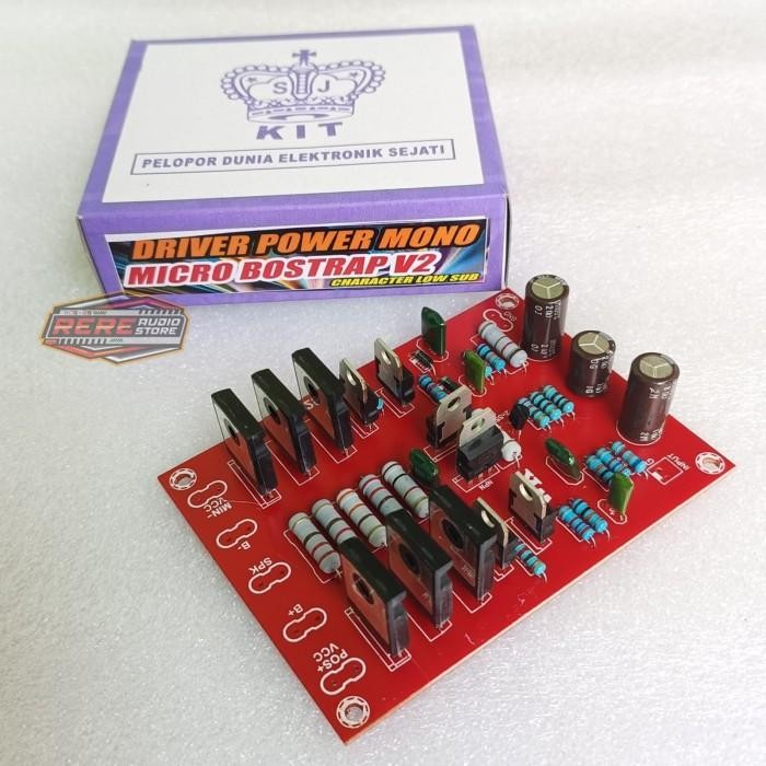 vp5f- Driver Power Low Sub Mcrd V2 Pcb Fiber Glas