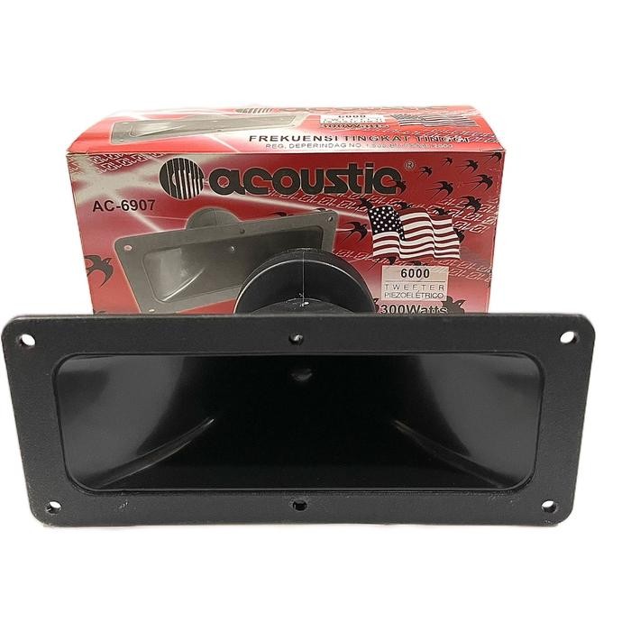 w867- Tweeter Acoustic Ac-6907 6000 300W Tweeter Piezo Acoustic Ac6907 6000 300Watt