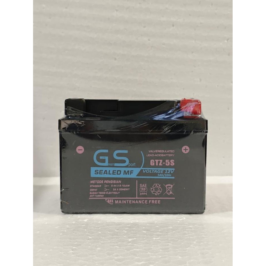 Aki Motor Honda Cs1 125 Gtz5S Gs Accu Kering Mf Motorcycle